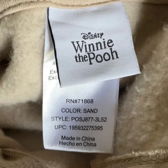 Disney Winnie the Pooh Hoodie - Picture 9 of 9